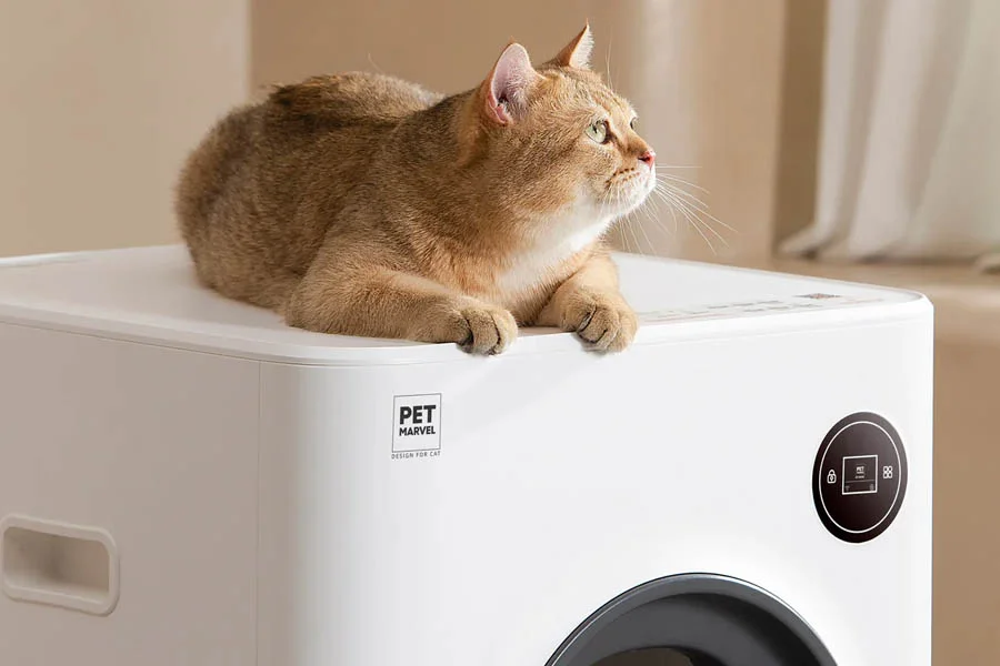 auto clean litter box